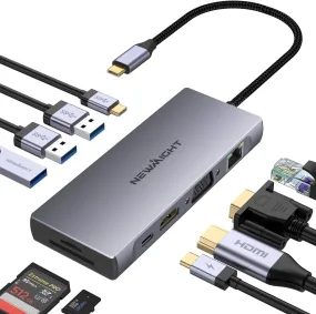 🌟 🔌 10-in-1 USB-C Docking Station 🔌 🌟