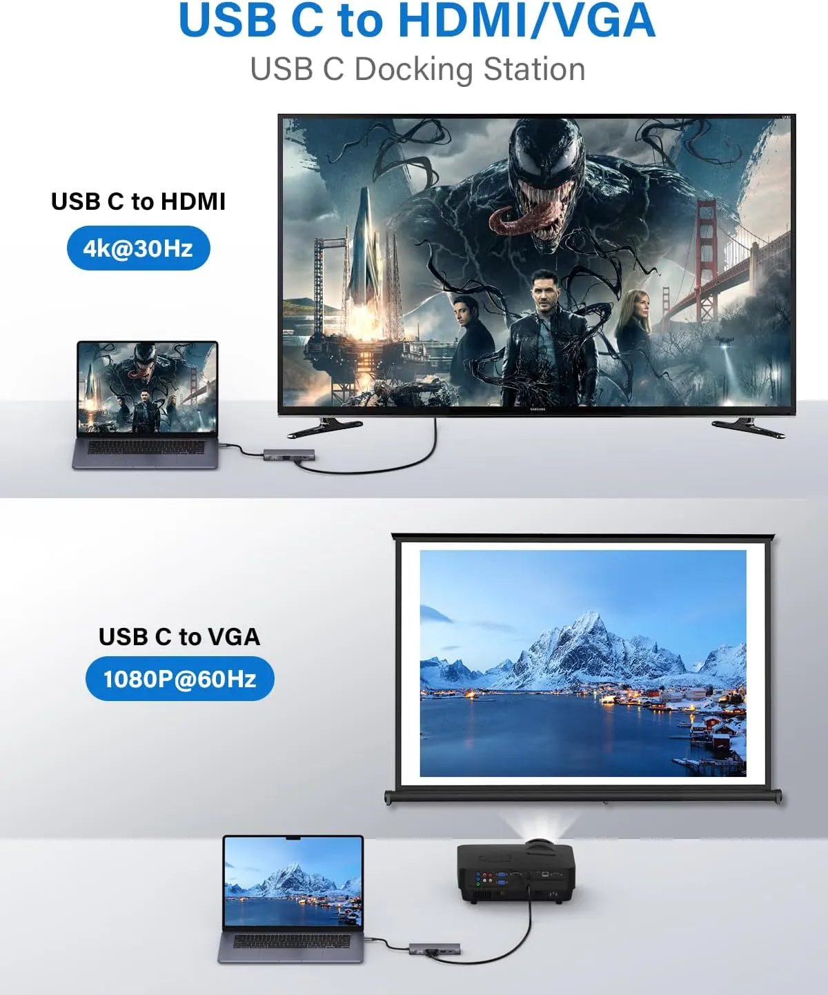 🌟 🔌 10-in-1 USB-C Docking Station 🔌 🌟