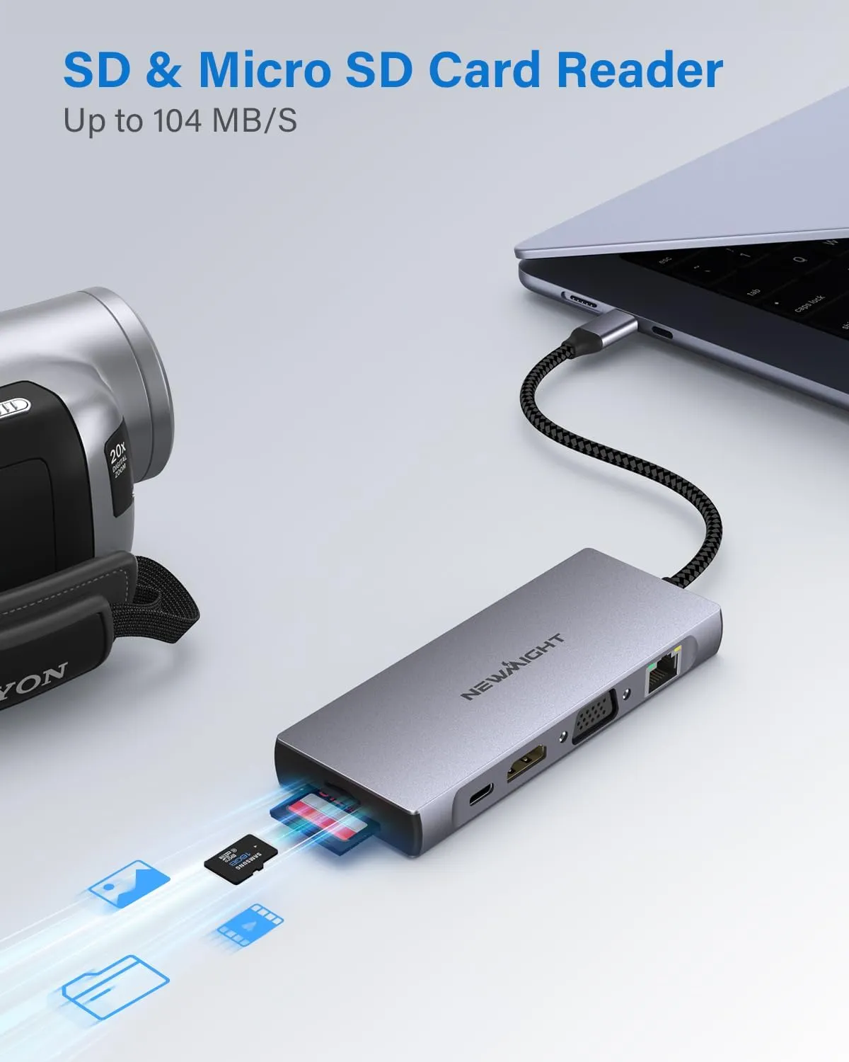 🌟 🔌 10-in-1 USB-C Docking Station 🔌 🌟