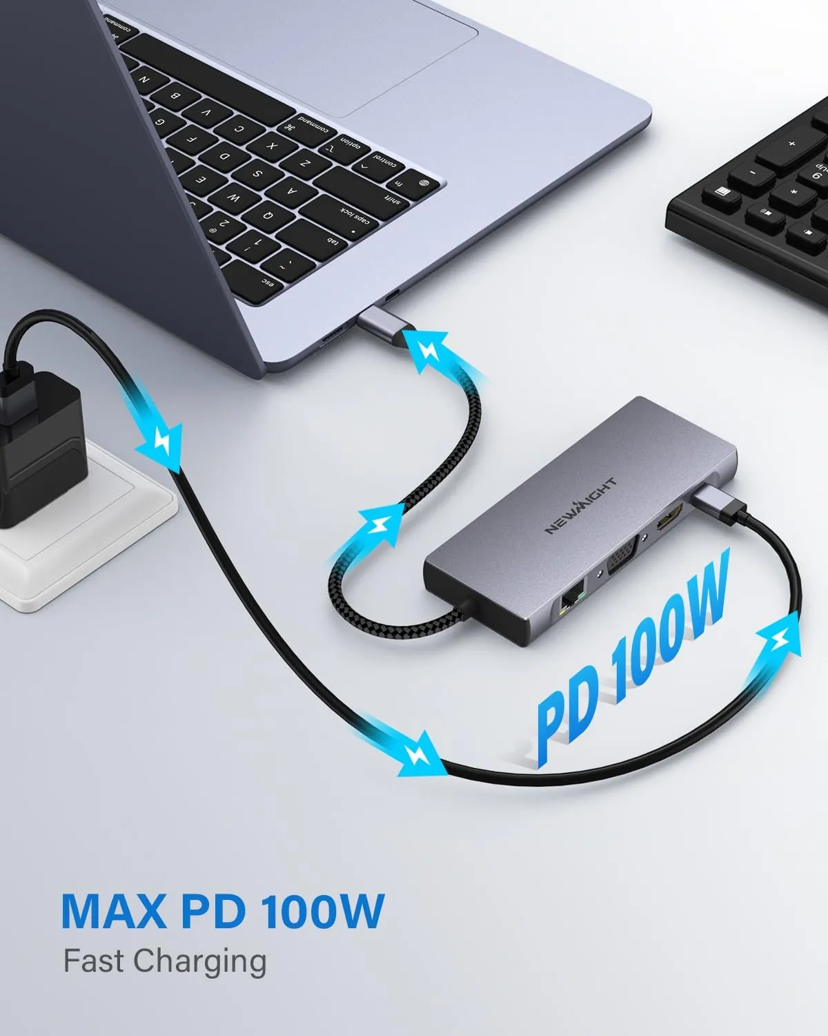 🌟 🔌 10-in-1 USB-C Docking Station 🔌 🌟