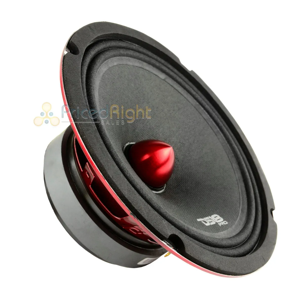 1 DS18 PRO-X8BM 600W Max 8" Midrange Speaker Loudspeaker With Bullet 8 Ohm