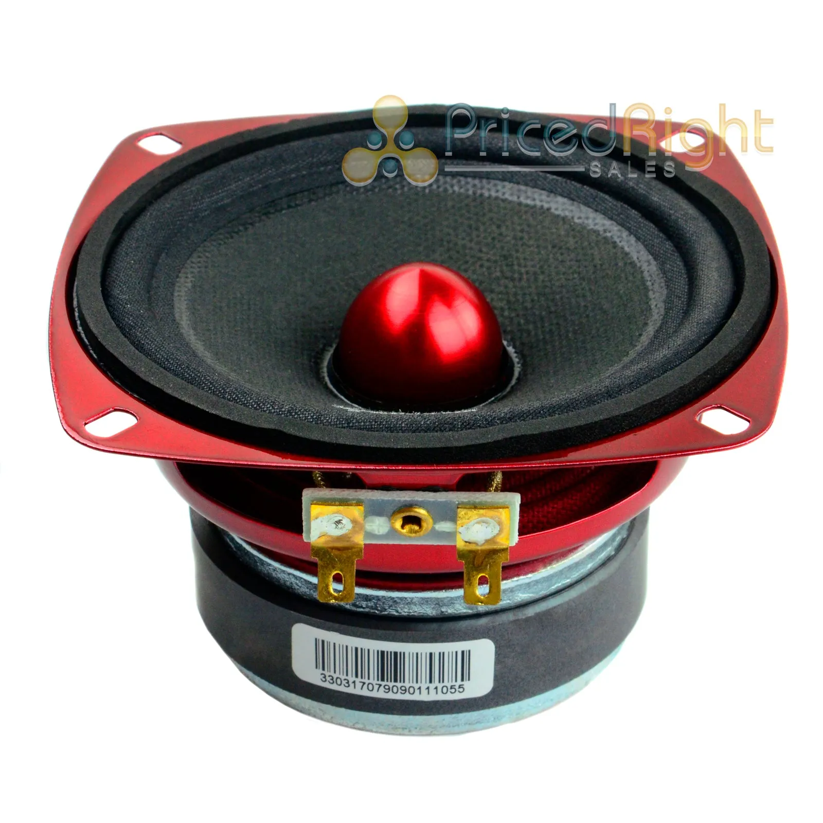 2 DS18 PRO-X4.4BM 200W Max 4" Midrange Speakers Loudspeaker With Bullet 4 Ohm