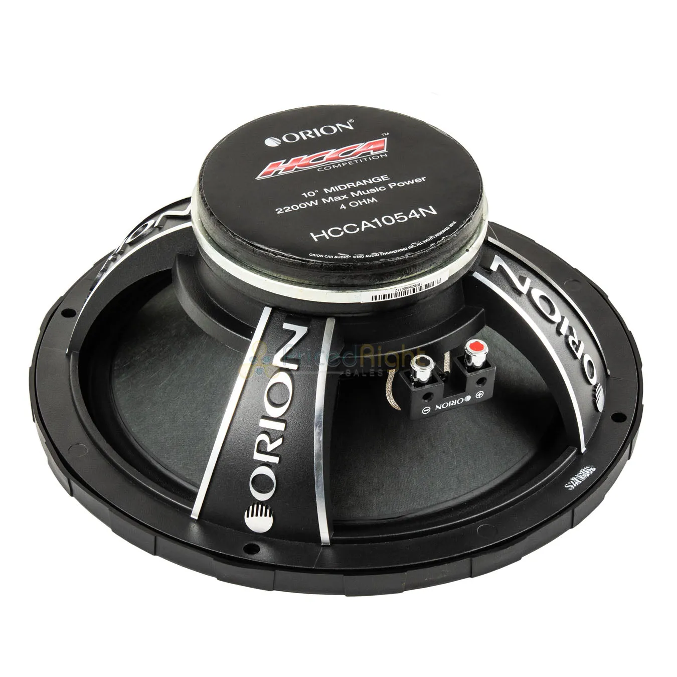 2 Pack 10" Midrange Speakers 4 Ohm 550 Watts RMS Car Audio Orion HCCA1054N