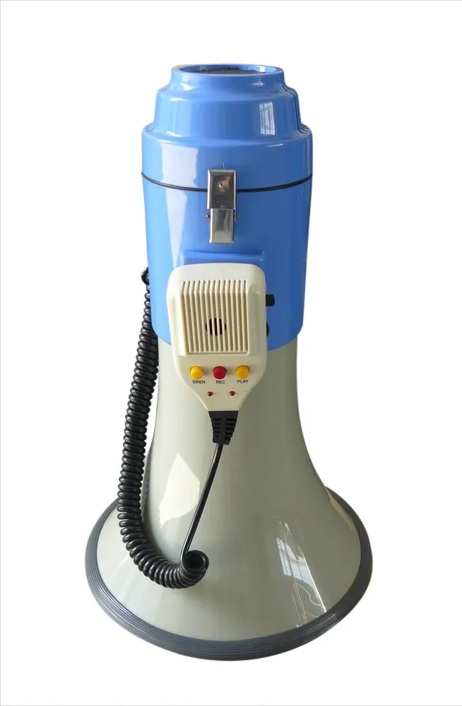 25W Lightweight Megaphone with Siren & Recorder