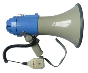 25W Lightweight Megaphone with Siren & Recorder