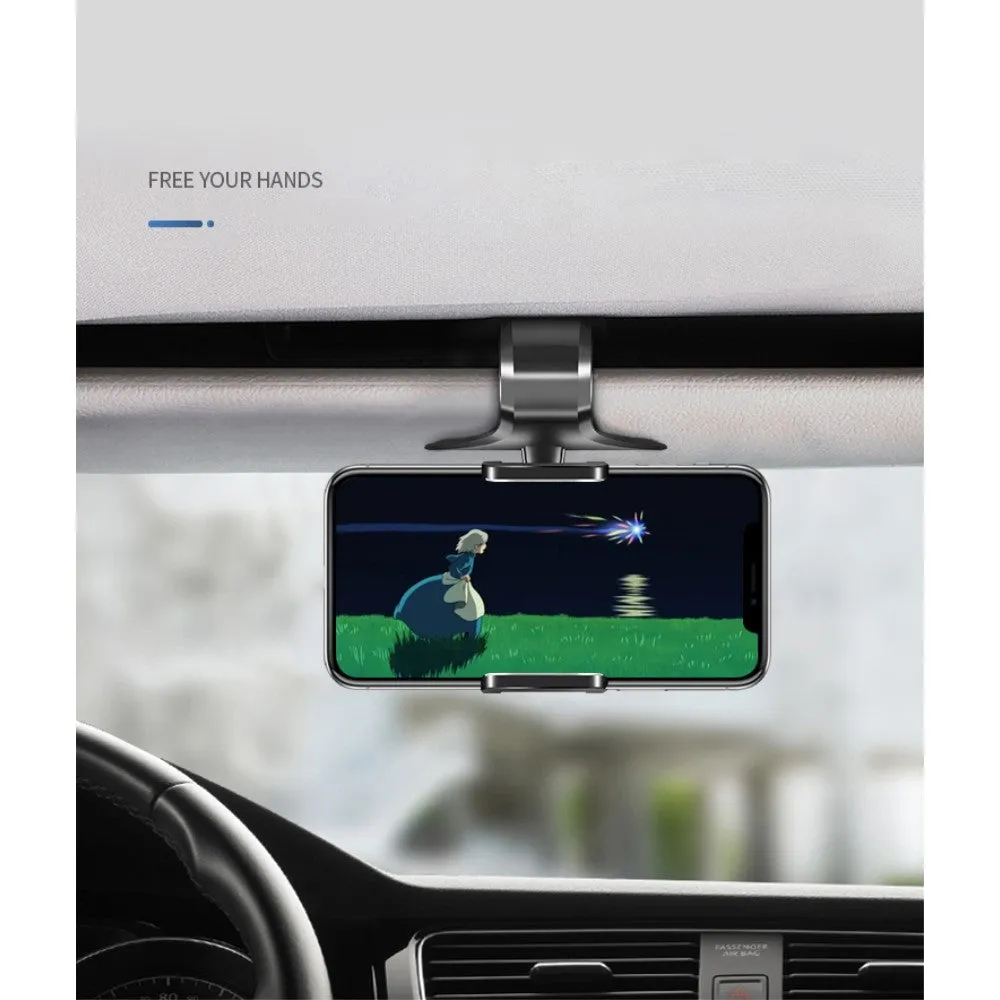 3 in 1 Car GPS Smartphone Holder: Dashboard / Visor Clamp   AC Grid Clip for Blackview BV7000 - Black