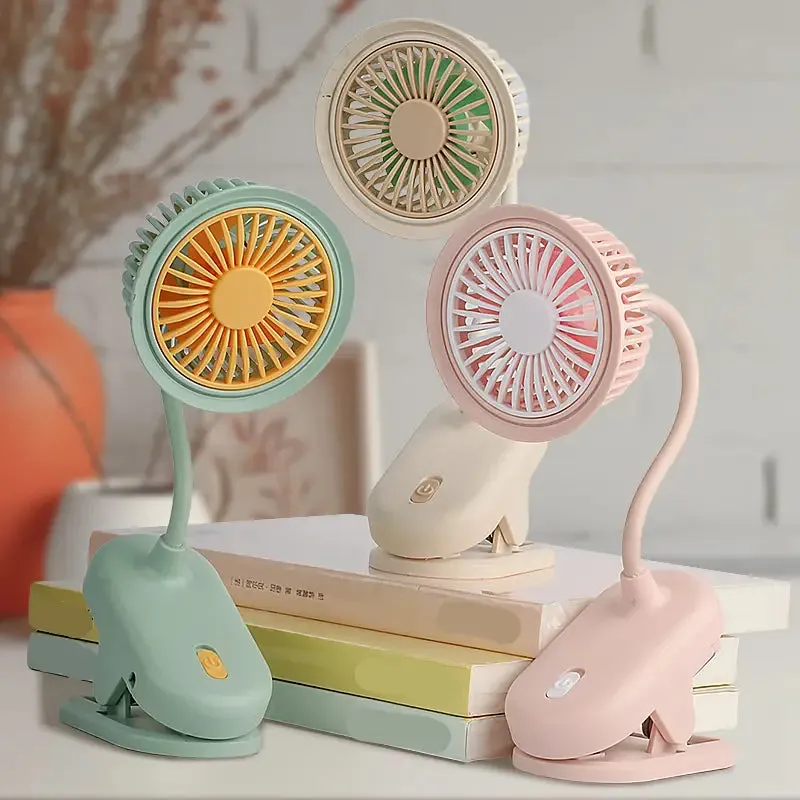 360 ROTATING PORTABLE TABLE CLIP FAN
