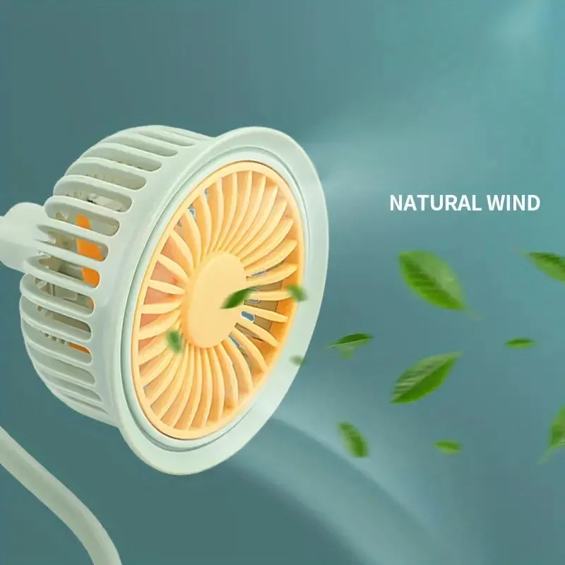 360 ROTATING PORTABLE TABLE CLIP FAN
