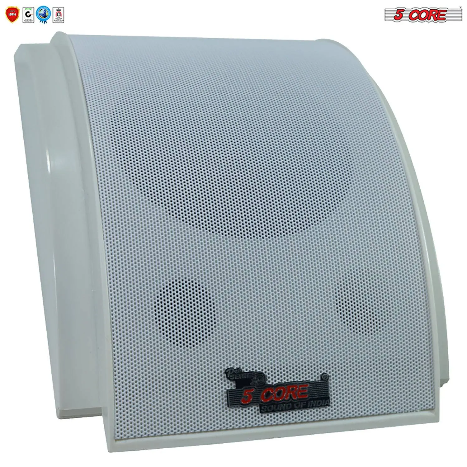 5Core Outdoor 40W 2Way 5 inches Wall Speaker Surround Sound Indoor