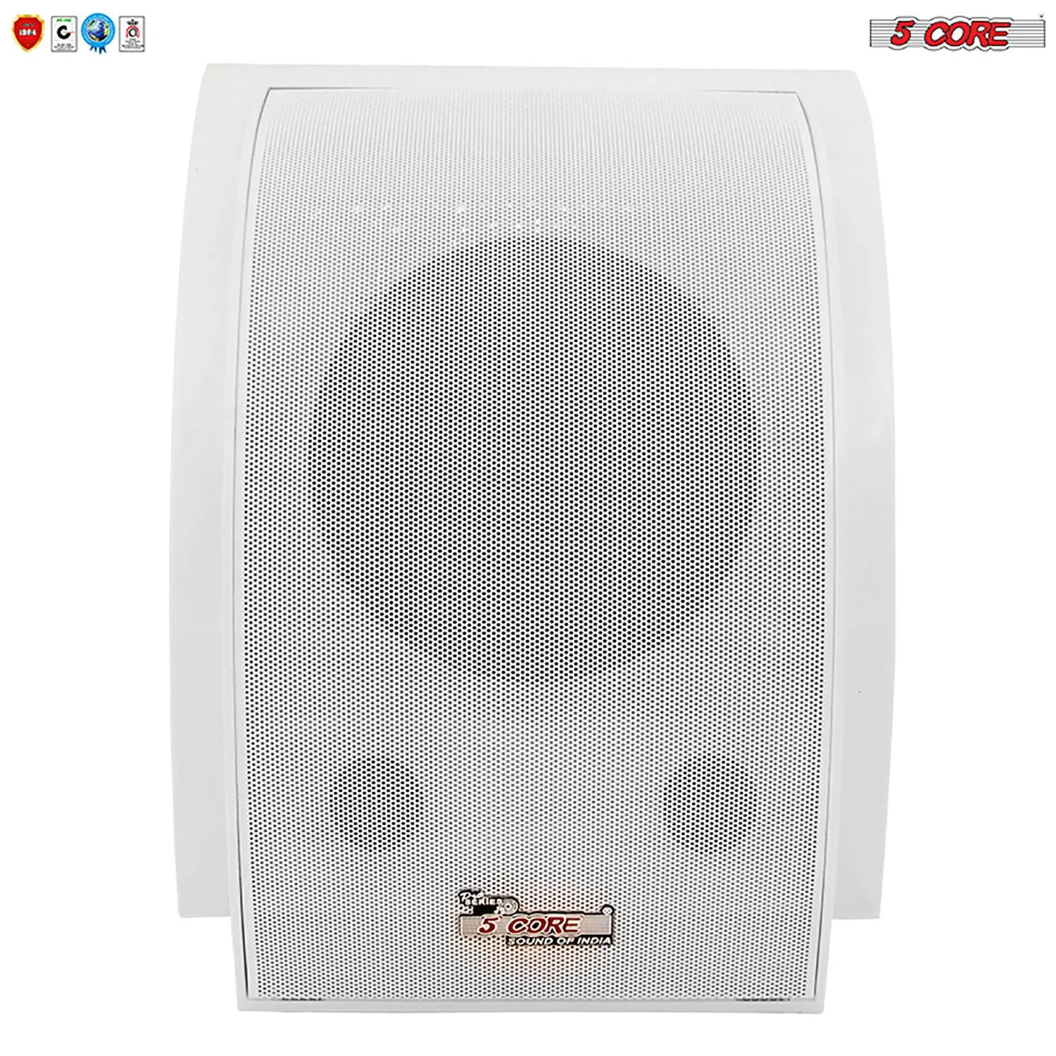 5Core Outdoor 40W 2Way 5 inches Wall Speaker Surround Sound Indoor