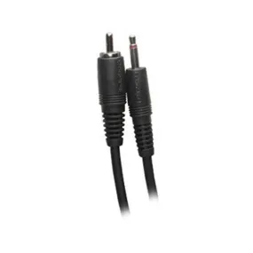 6-foot 1/8" Mono Male to RCA Male Attenuating Cable, 60dB Attenuation