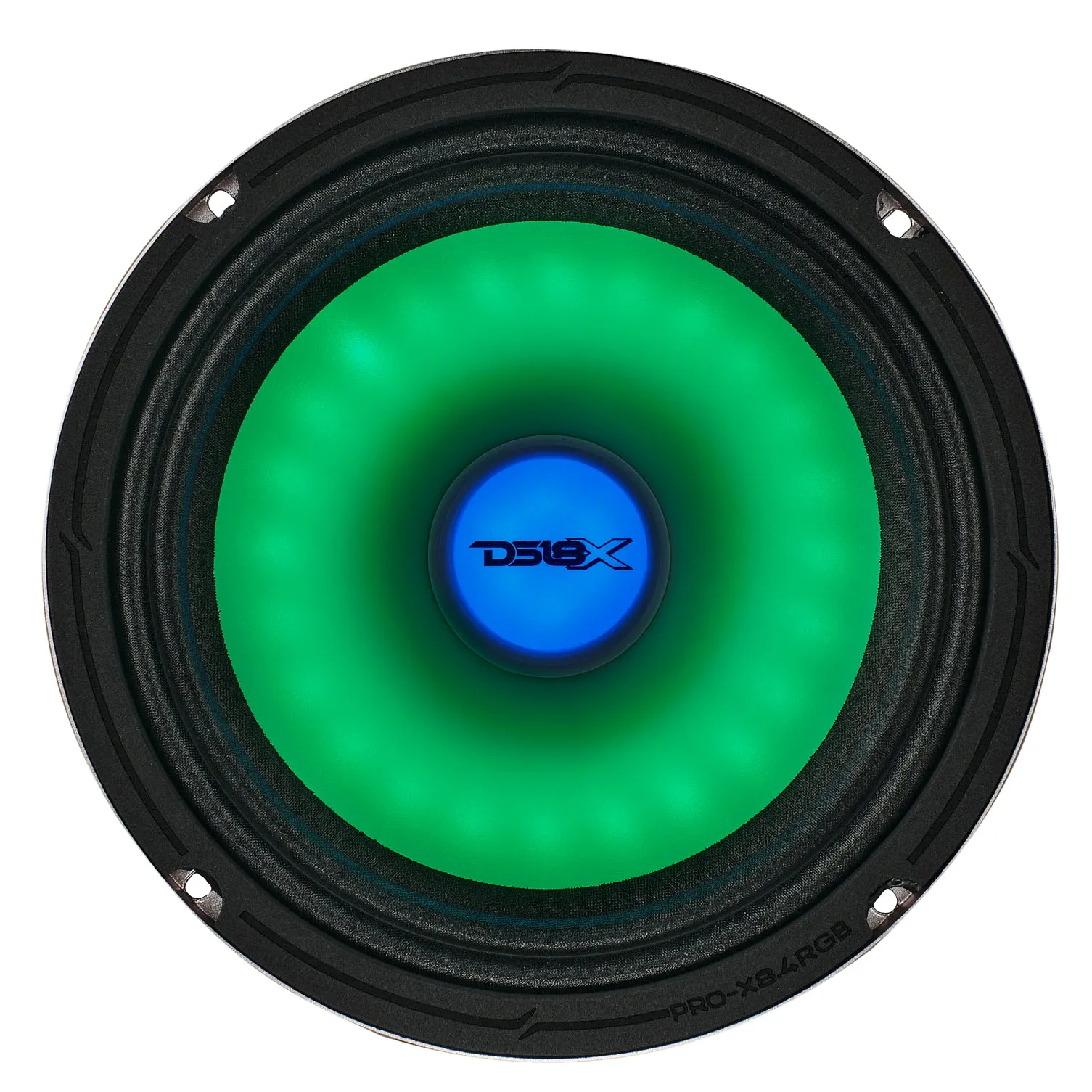 8" Mid-Range Loudspeaker with Dual RGB LED For Cone & Dustcap 275 Watts 4-Ohm