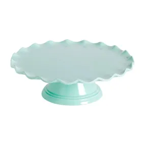 A Little Lovely Company Cake Stand: Wave – Mint