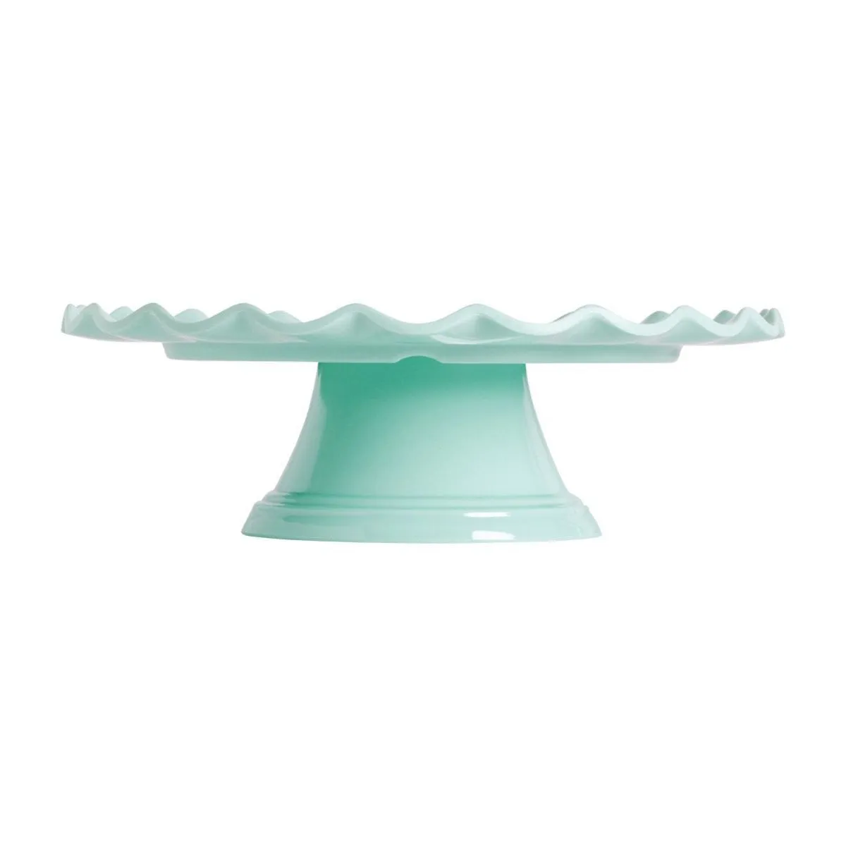A Little Lovely Company Cake Stand: Wave – Mint