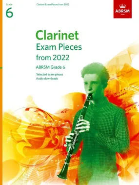 ABRSM Clarinet Exam Pieces Grade 6, from 2022