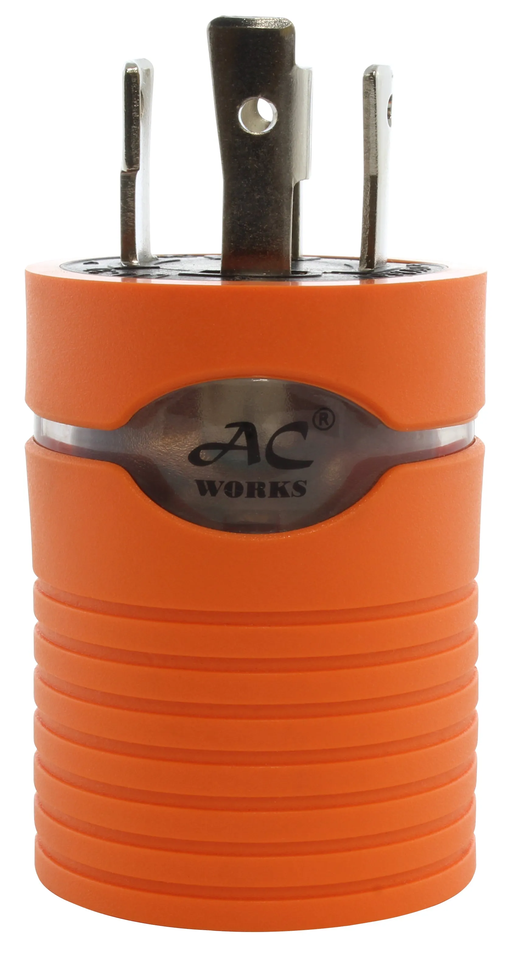AC WORKS® [ADL1430L1420] 30A 4-Prong 125/250V L14-30P Plug to L14-20R 20A 4-Prong 125/250V Connector with cCSAus Approval