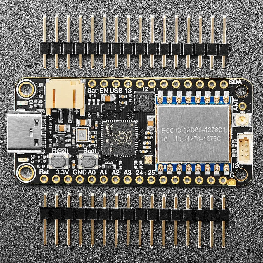 Adafruit Feather RP2040 with RFM95 LoRa Radio - 915MHz - RadioFruit and STEMMA QT