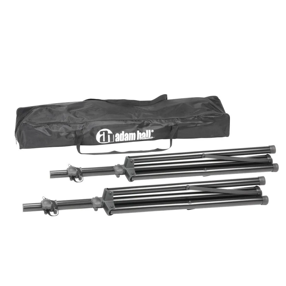Adam Hall Stands SPS023SET Speaker Stand Set 2 Speaker Stands with Bag