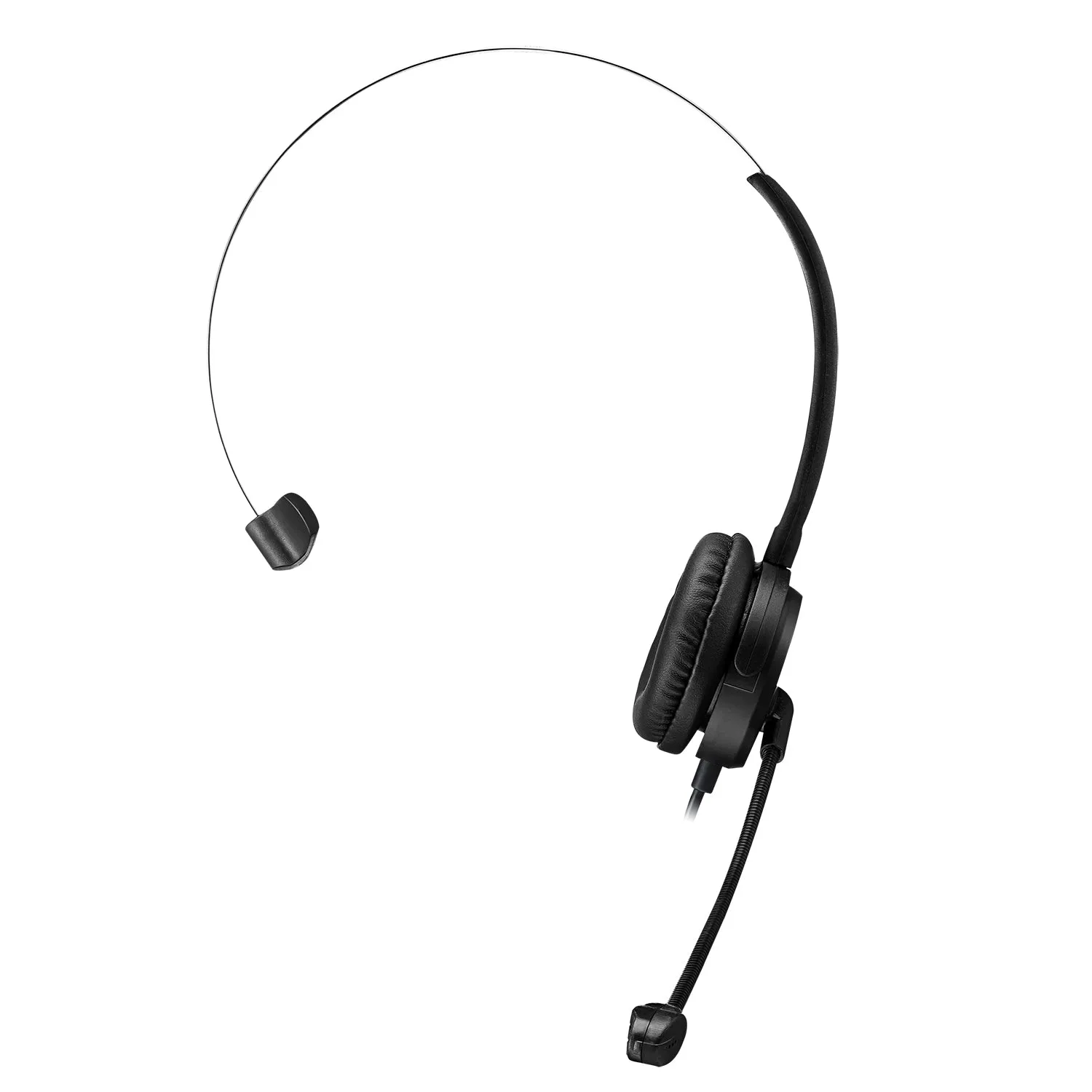 Adesso Xtream P1 Headset, Single Sided USB Wired Headset, With Adjustable Noise-Cancelling Microphone