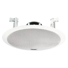Ahuja Speaker Ceiling 8" 15W RMS w/ 70/100V Transformer & Dual Cone - CS8151T