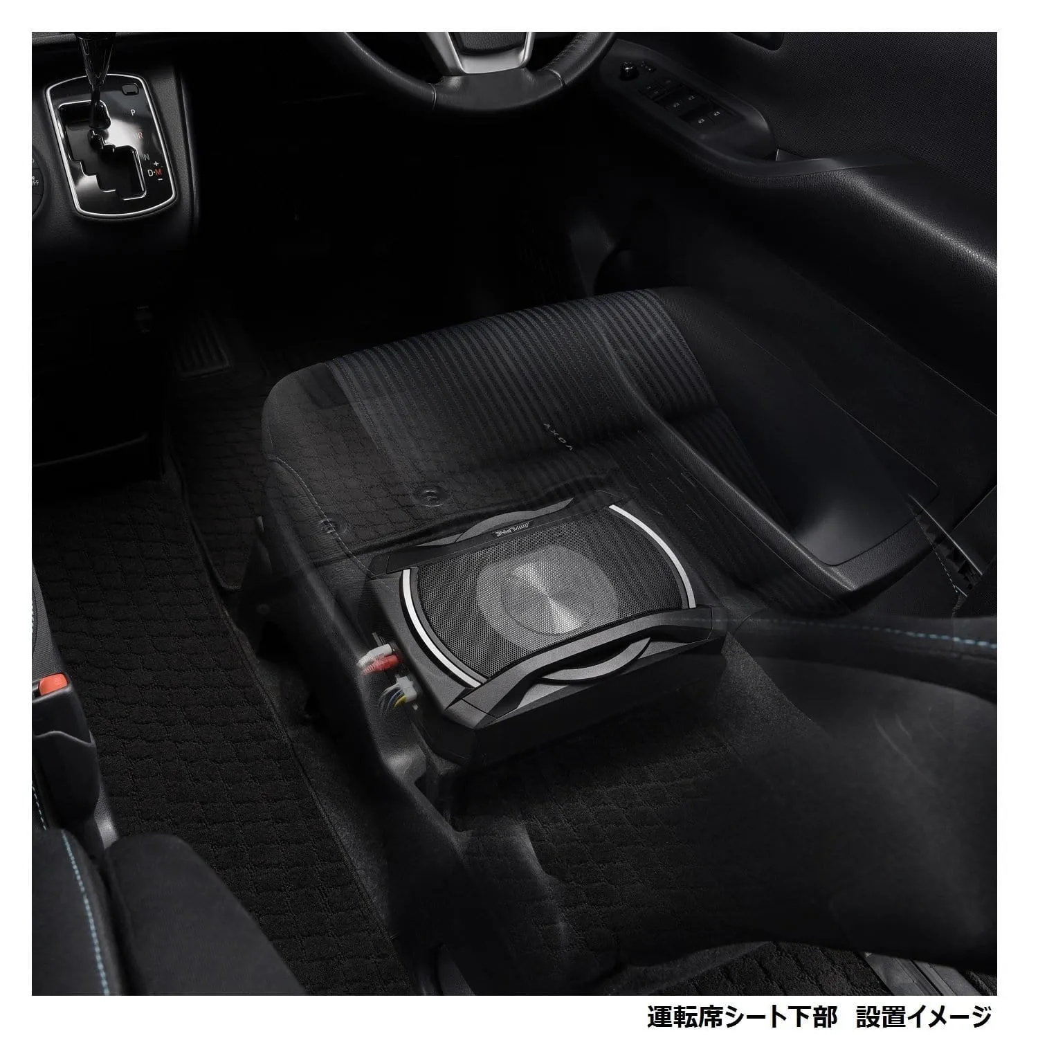 ALPINE 20 cm compact powered subwoofer 【SWE-1080】(Japan Domestic genuine products)