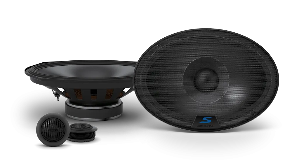 Alpine S-S69C S-Series 6×9 Inch 2-Way Component Speaker