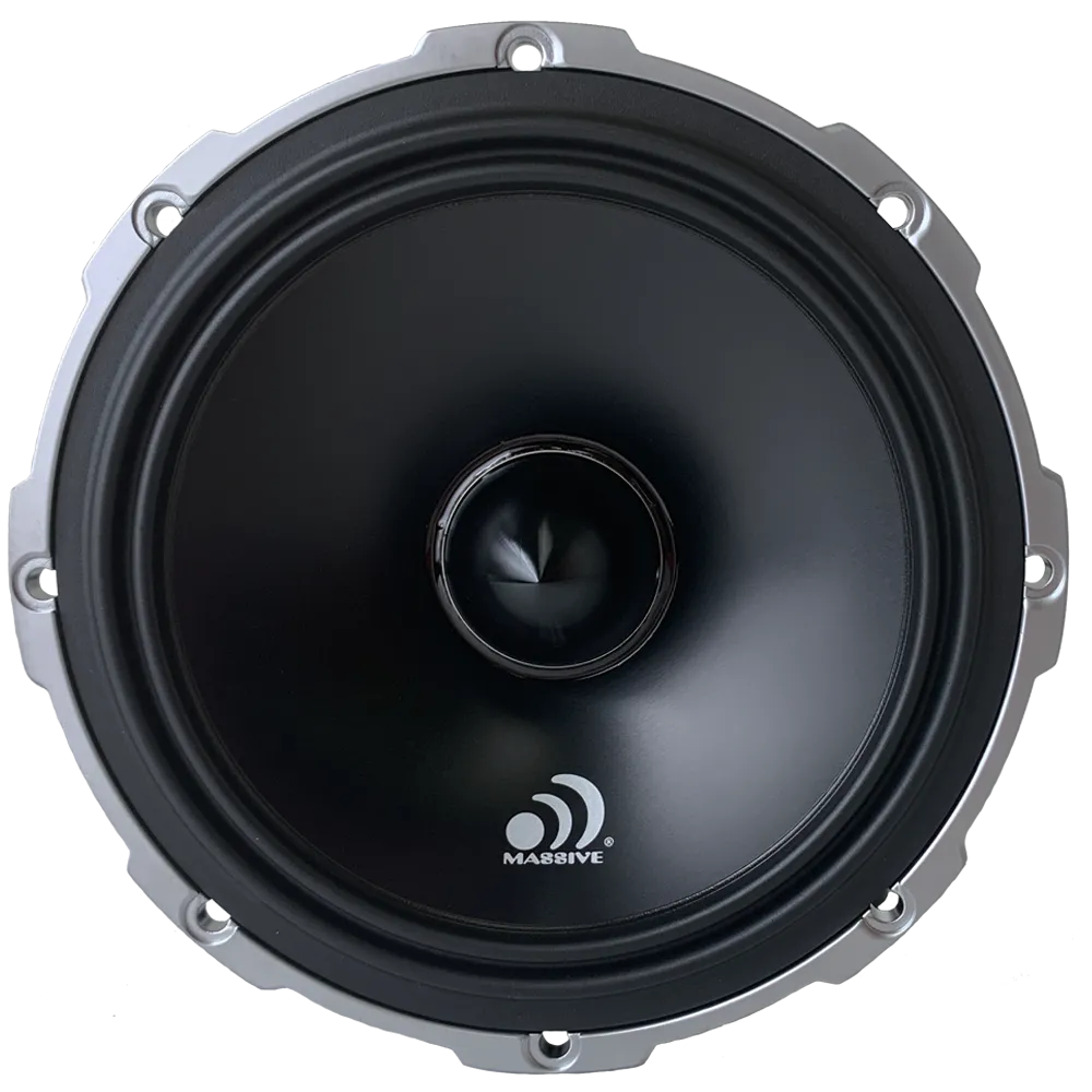ALUMA 6 - 6.5" 300 Watts RMS 2 Ohm Component Kit Speakers