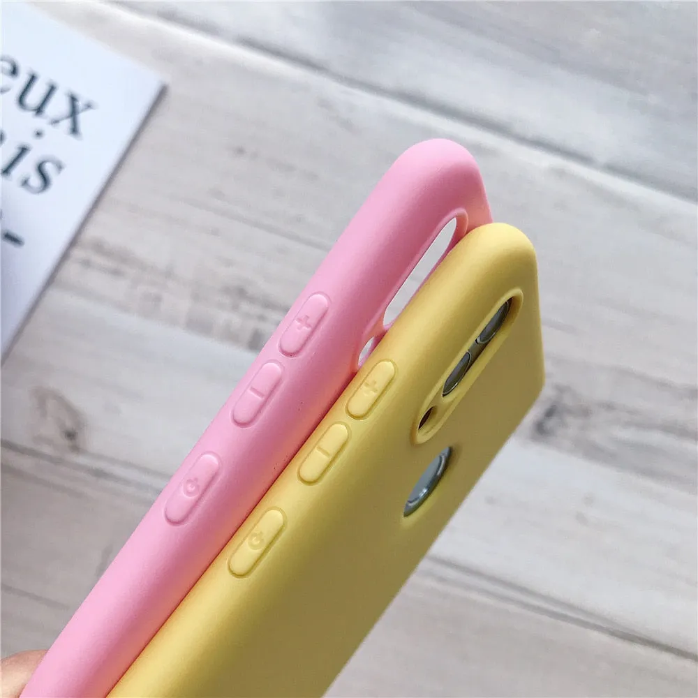 Anymob Samsung Case Carnation light Pink Candy Smart Mobile Phone Protective Cover