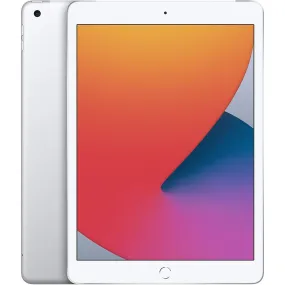 Apple iPad 8th Gen (A2270) 10.2" 32GB - Silver, Wi-Fi