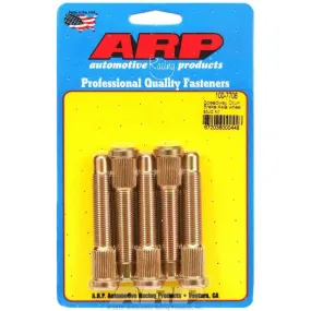 ARP 1/2-20 Wheel Stud Kit - 2.970, .568 Knurl, Press-In, Right Hand Thread, Set of 5