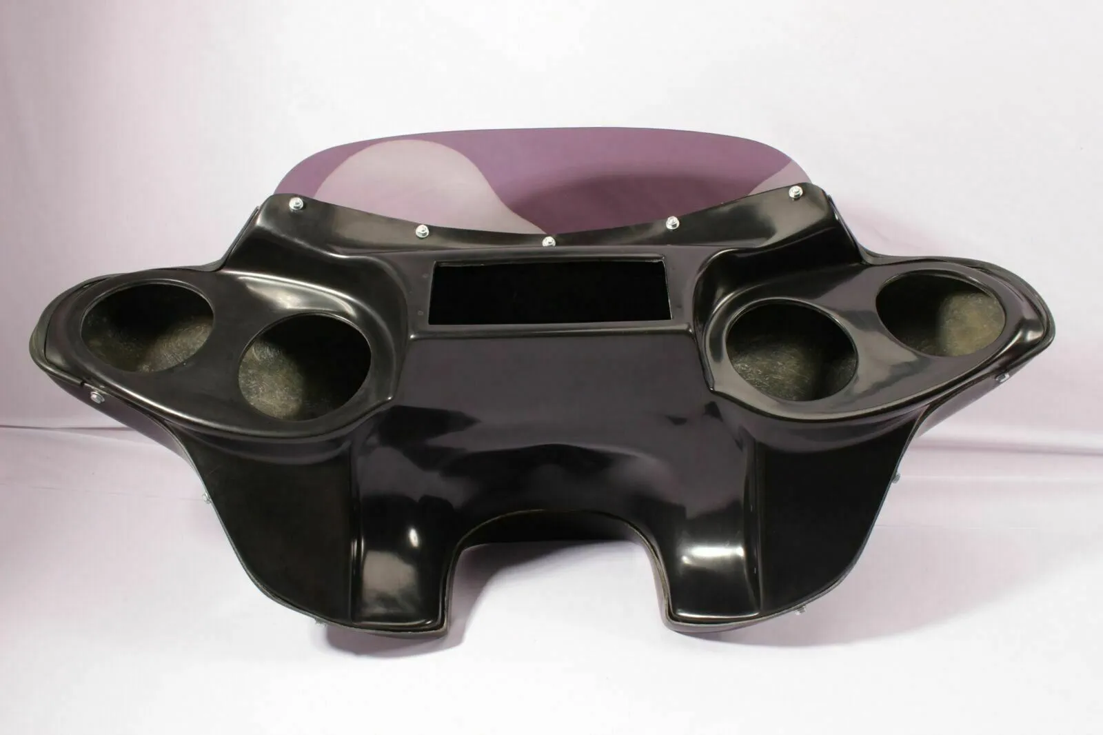 BATWING FAIRING WINDSHIELD 4 KAWASAKI VN1500 CLASSIC 1996-2005 4X5" SPEAKER HOLE