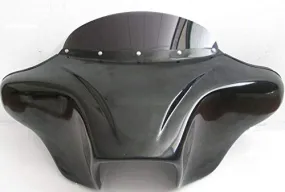 BATWING FAIRING WINDSHIELD 4 SUZUKI BOULEVARD M50 05-09 FIBER 4X5" CUTOUT