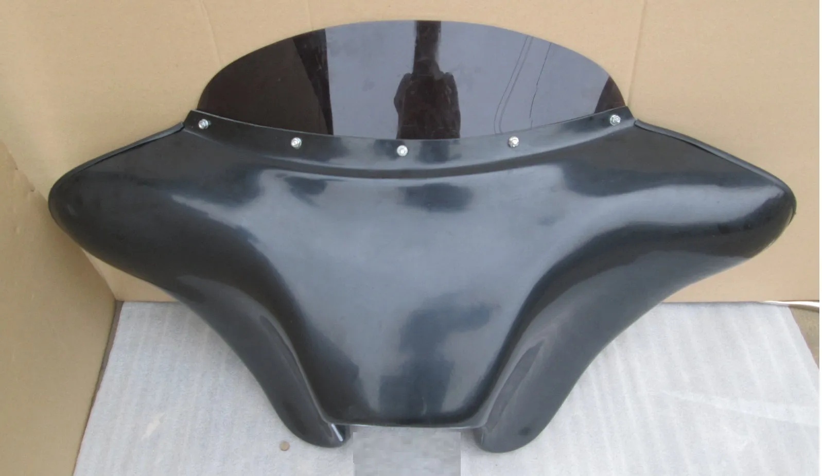 BATWING FAIRING WINDSHIELD FOR HARLEY Softail Standard FXST 6.5" SPEAKER