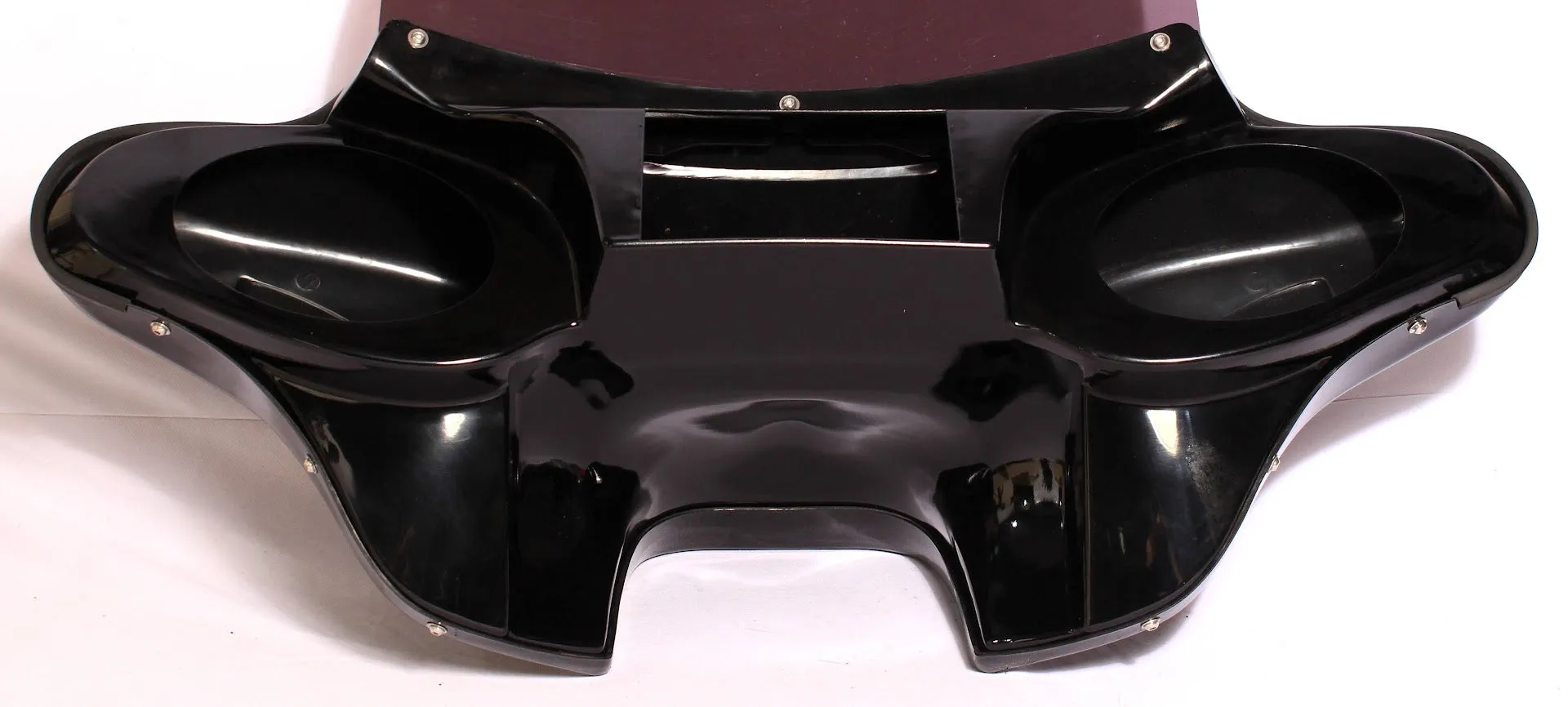 BATWING FAIRING WINDSHIELD Kawasaki Vulcan Nomad 1500 99-04 LED ABS 6X9" PAINTED