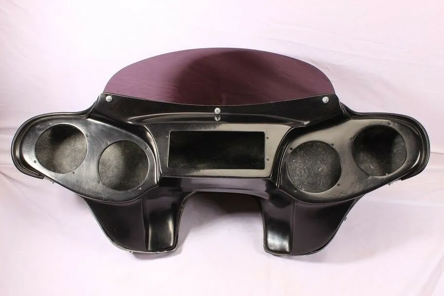 BATWING FAIRING WINDSHIELD SUZUKI BOULEVARD C50 C50T 05-17 4X5" SPKS HOLE F14 GC