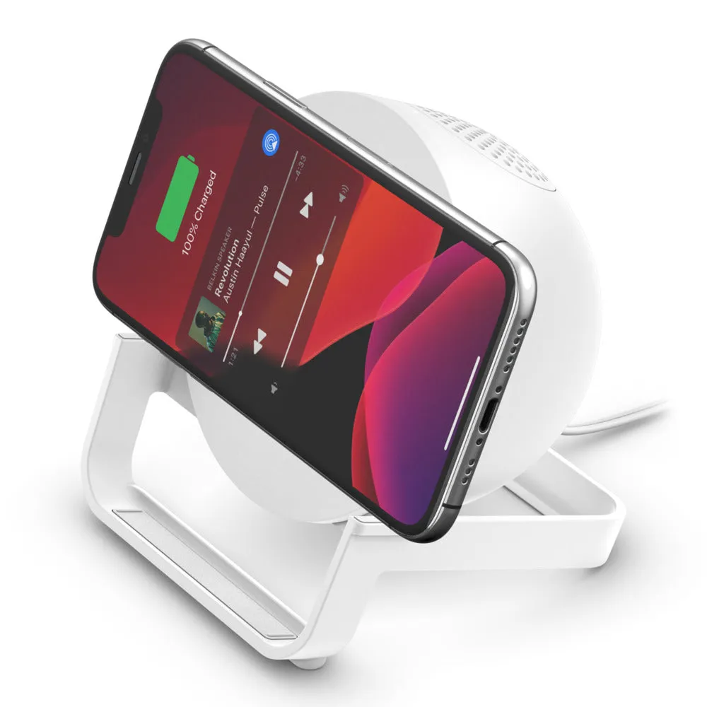Belkin Boost↑ Charge Wireless Charging Stand   Speaker