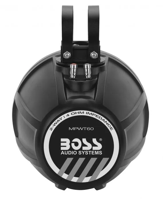 BOSS AUDIO 6.5" Passive Roll Cage 600W Waketower Speakers MPWT60