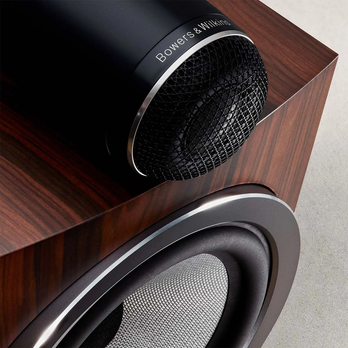 Bowers & Wilkins 705 S3 2-Way Stand Mount Bookshelf Loudspeakers - Pair