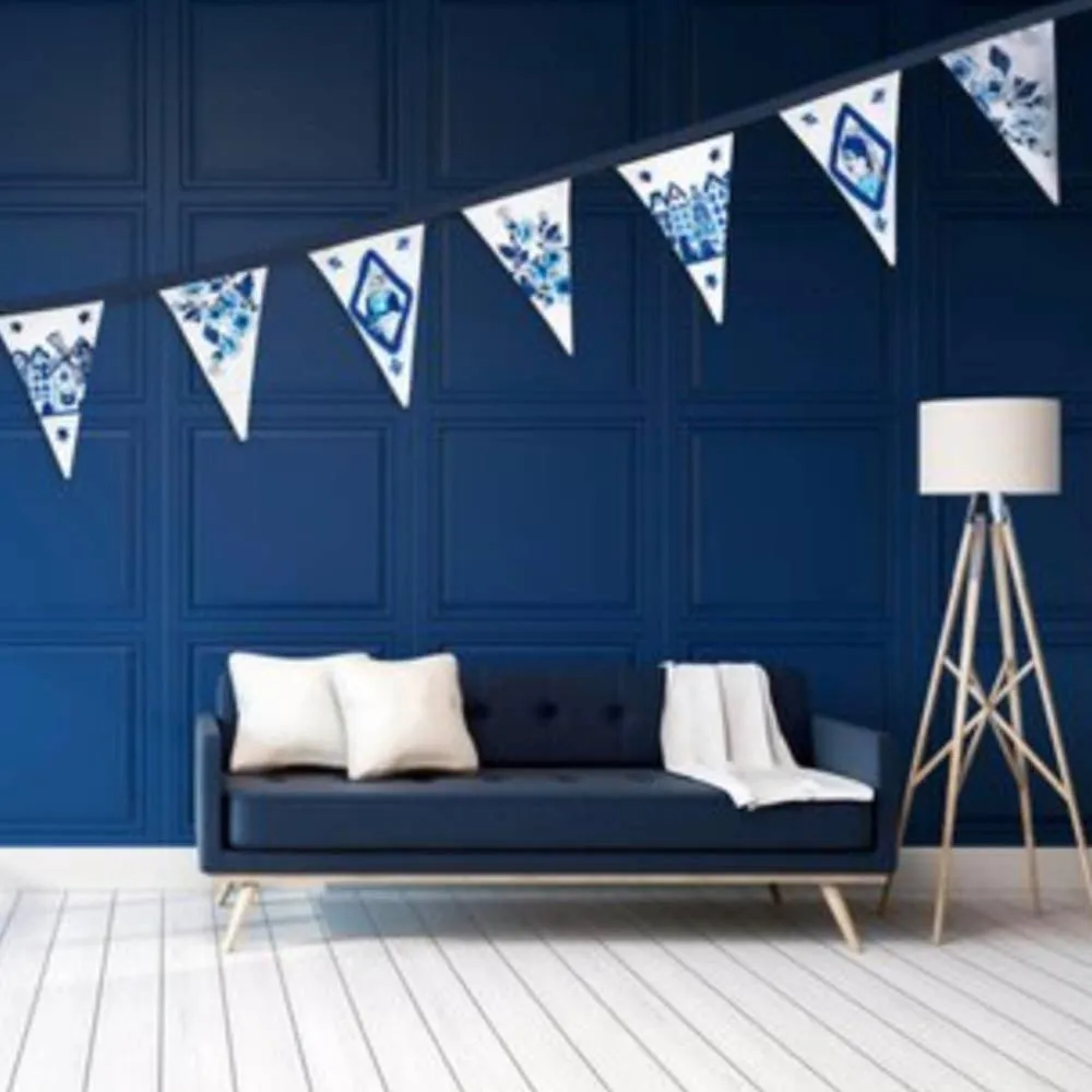 Bunting banner fabric Dutch XL