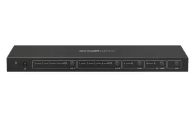 BZBGEAR 4X2 HDMI 4K 60Hz 18Gbps Matrix Switcher with Audio/Downscaling Support