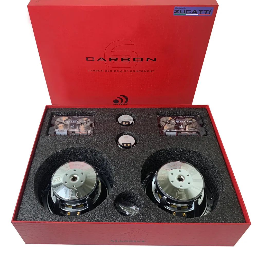 CARBON6 - 6.5" 280 Watts RMS Component Kit Speakers