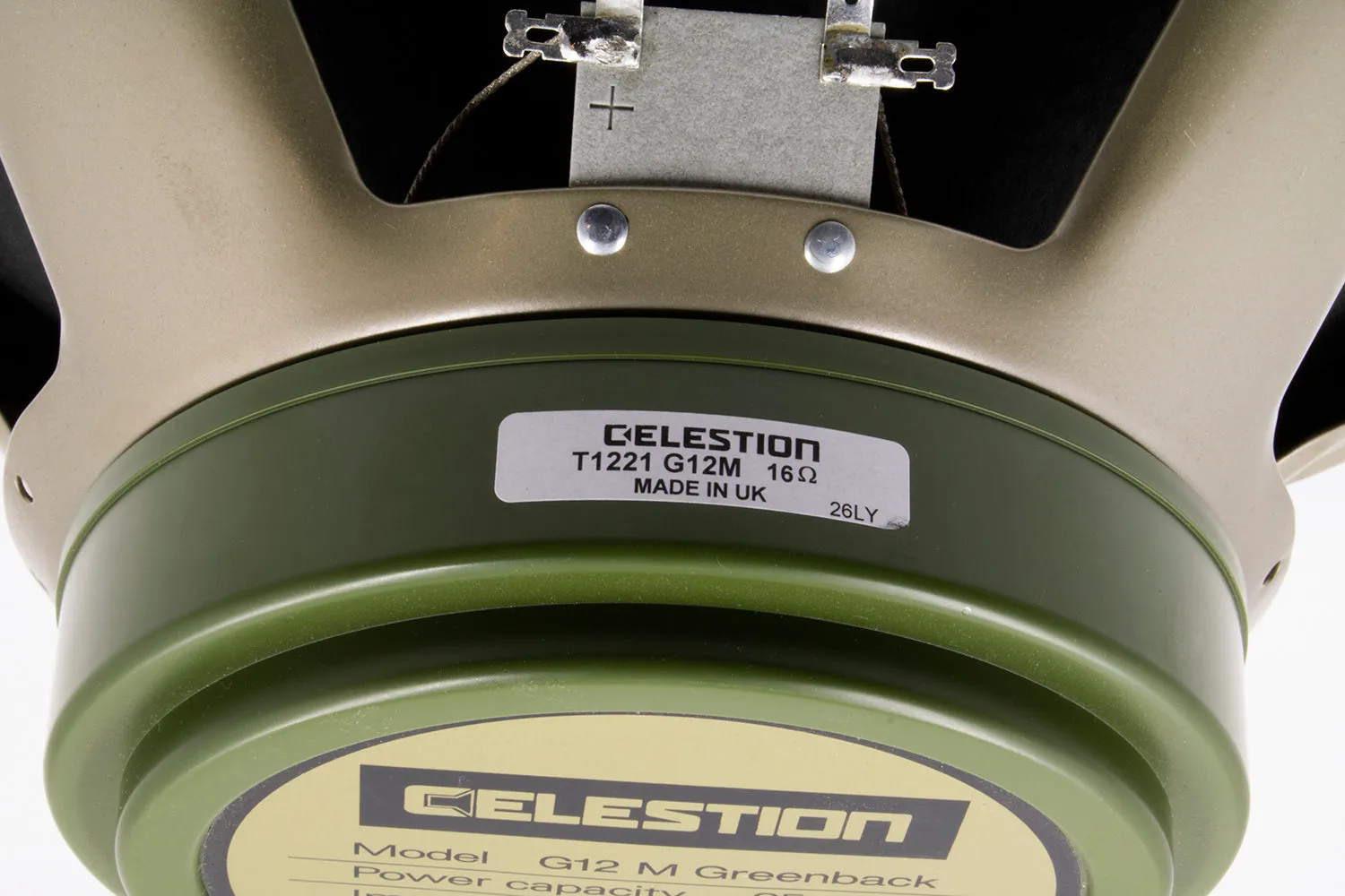 Celestion NOS G12M 'Greenback' 16 Ohm — Made in the UK