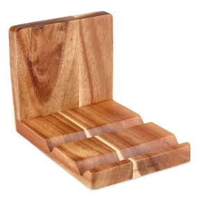 Cole & Mason 18cm Buckland Acacia Recipe Cook Book & Tablet Stand