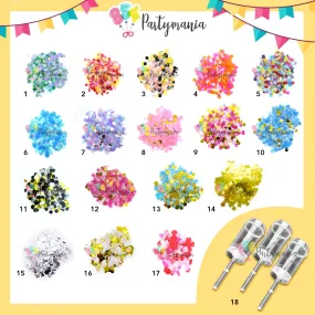 Confetti 10grams (sold by 10's)