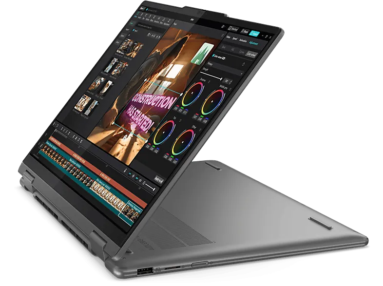 Convertible 2 en 1 - Lenovo Yoga 7 2-in-1 14IML9, 14" WUXGA, Intel® Core™ Ultra 5-125U, 16GB RAM, 512GB, Windows 11 Home, Gris