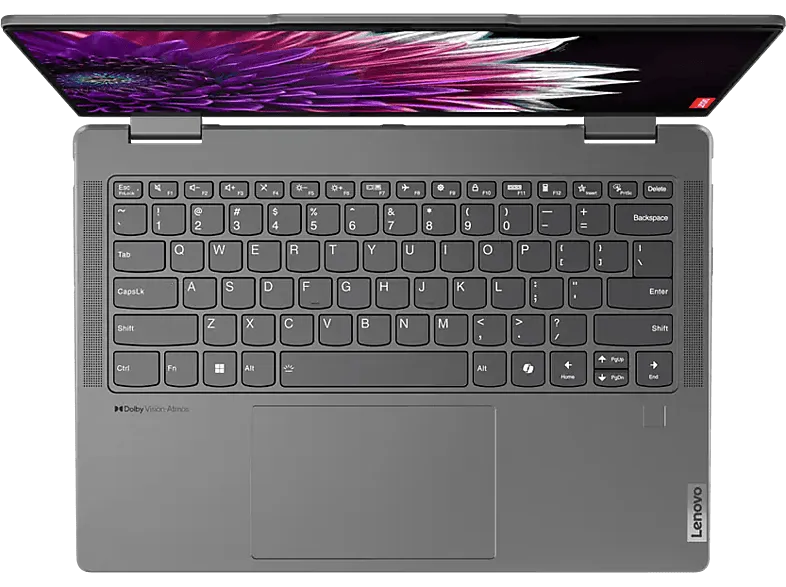 Convertible 2 en 1 - Lenovo Yoga 7 2-in-1 14IML9, 14" WUXGA, Intel® Core™ Ultra 5-125U, 16GB RAM, 512GB, Windows 11 Home, Gris