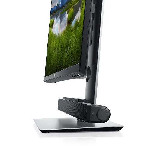 DELL AC511M Soundbar Speaker, 2.0 Channels, 2.5 W, USB-A, Wired, Black - Dell-SB-AC511M