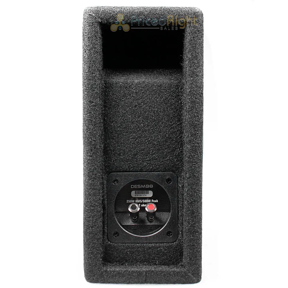 Diamond Audio Single 8" Slot-Vent Enclosure 500W Max MicroBox Enclosure DESMB8