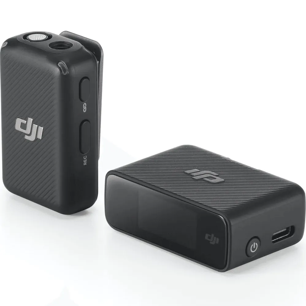 DJI MIC Wireless Microphone Transmitter Receiver (1 TX   1 RX)