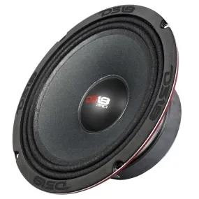 DS18 8" Mid Range Speaker 550 Watts Max 4 Ohm Loudspeaker Car Audio PRO-X8.4M